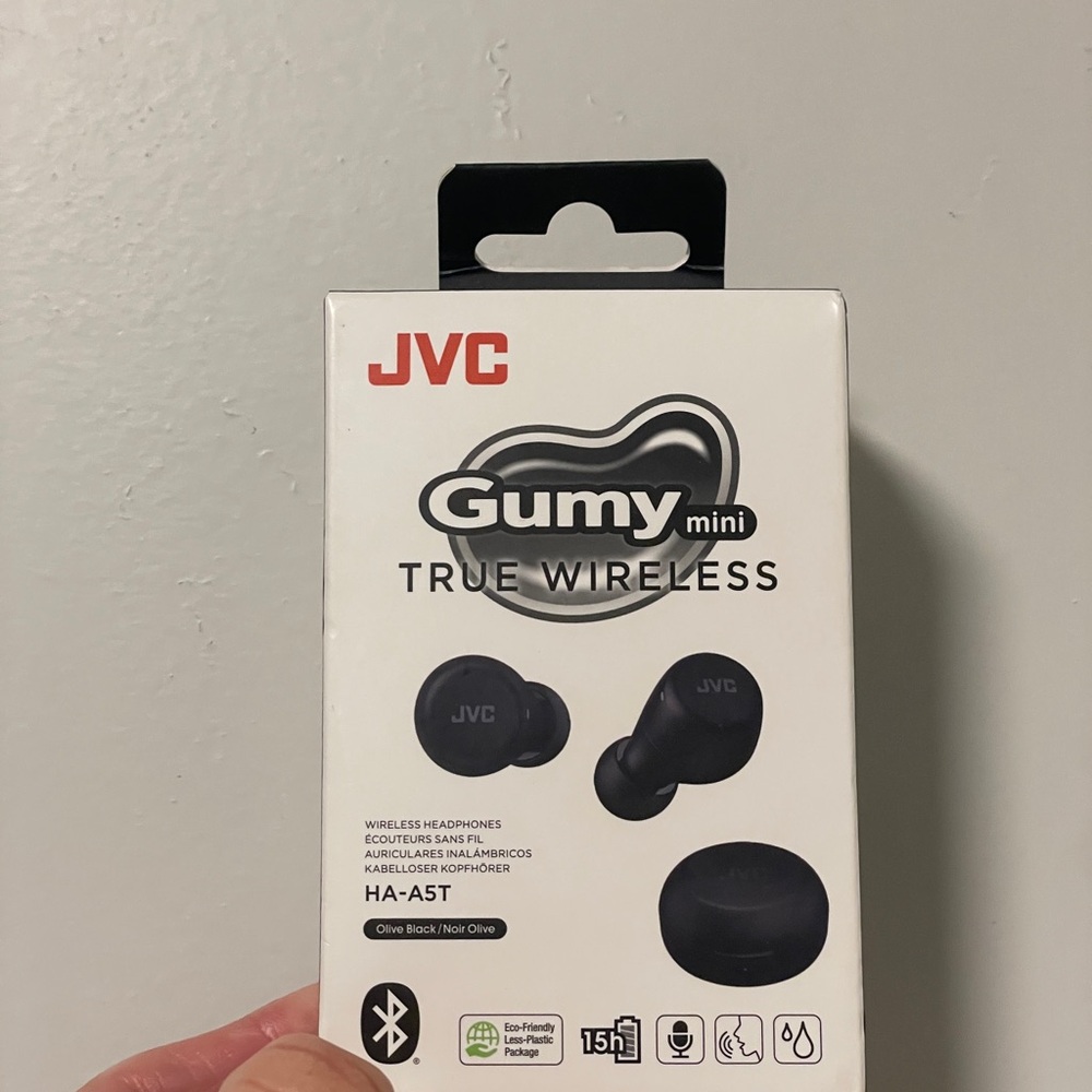 JVC Mini Wireless Earbuds - Black